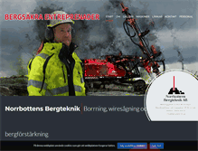 Tablet Screenshot of bergteknik.se